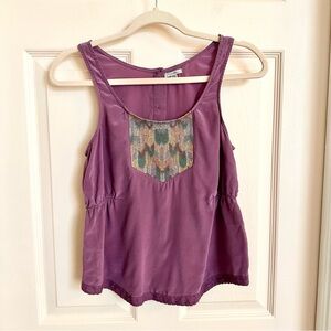 Purple ecote tank